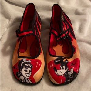 Hot Chocolate Designs rockabilly Mary Janes